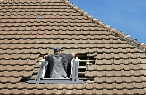 Pose de velux - Moulin Neuf